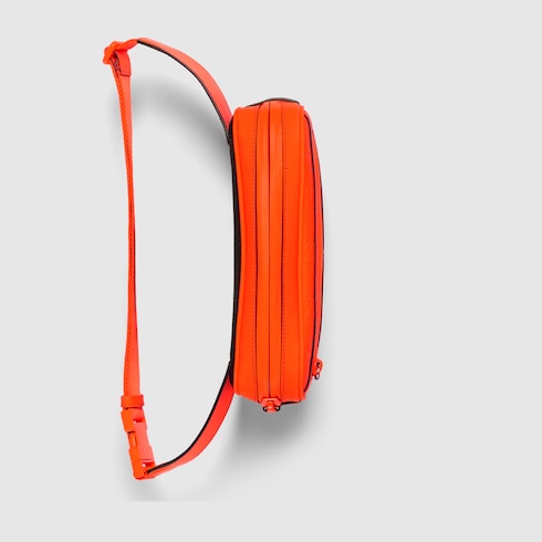 GG rubber-effect belt bag