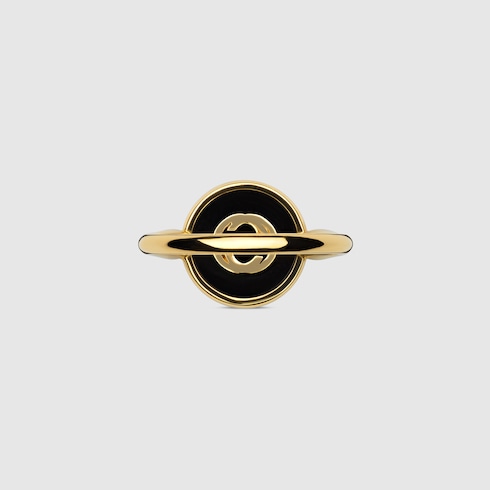 Gucci Interlocking 18k ring Detail 4