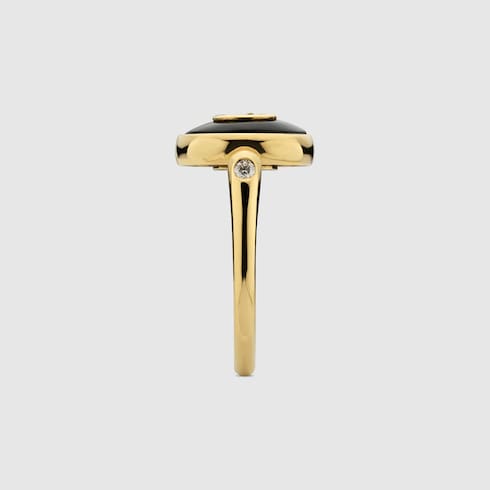 Gucci Interlocking 18k ring Detail 5