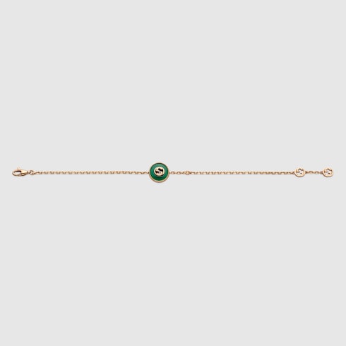 Gucci Interlocking 18k chain bracelet Detail 2