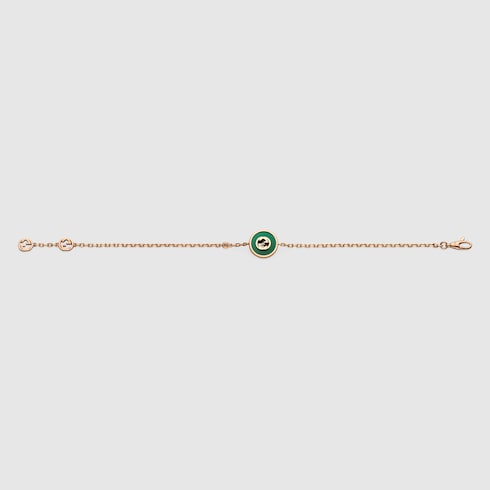 Gucci Interlocking 18k chain bracelet Detail 5