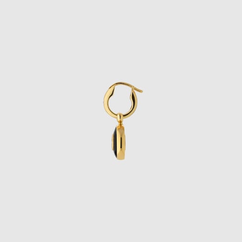 Gucci Interlocking 18k hoop earrings Detail 2