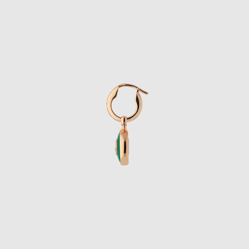 Gucci Interlocking 18k hoop earrings Detail 2