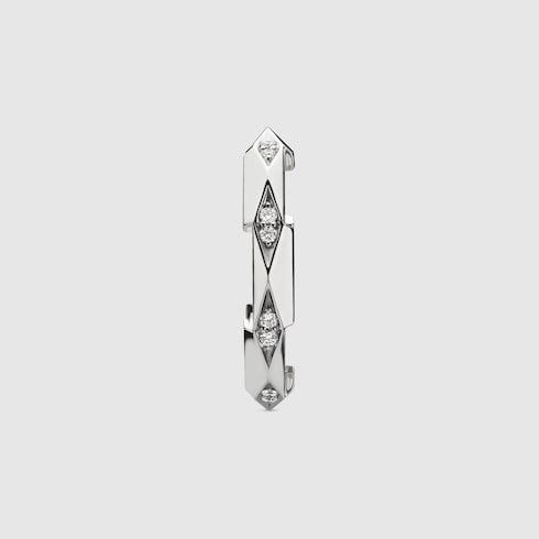 Anello Gucci Link to Love con diamanti