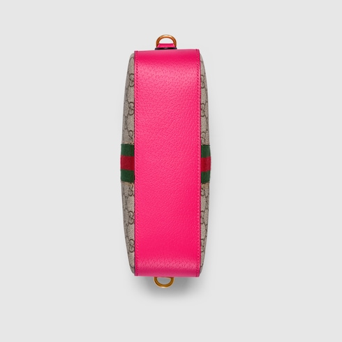 Gucci bag with pink strap sale