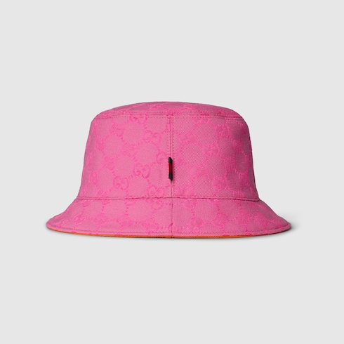 Gucci GGパターン バケットハット ピンク