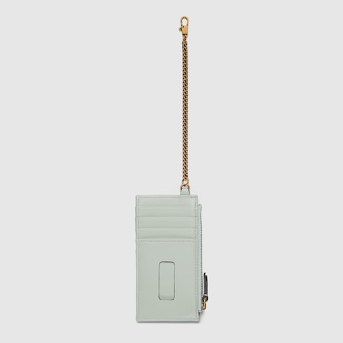 GG Marmont Mini-Tasche in hellgraues Leder | GUCCI® DE 