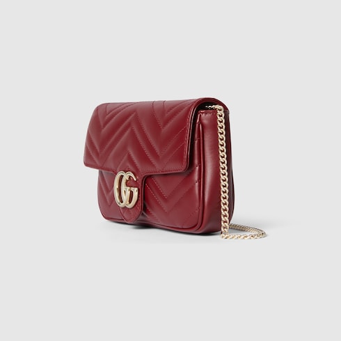Borsa a spalla GG Marmont misura piccola