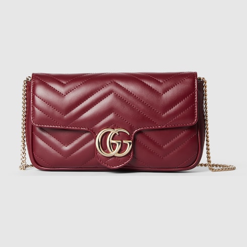 Borsa a spalla GG Marmont misura piccola