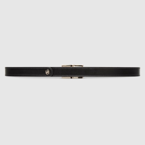 Reversible thin belt with rectangular buckle Detail 6