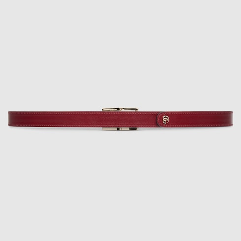 Reversible thin belt with rectangular buckle Detail 7