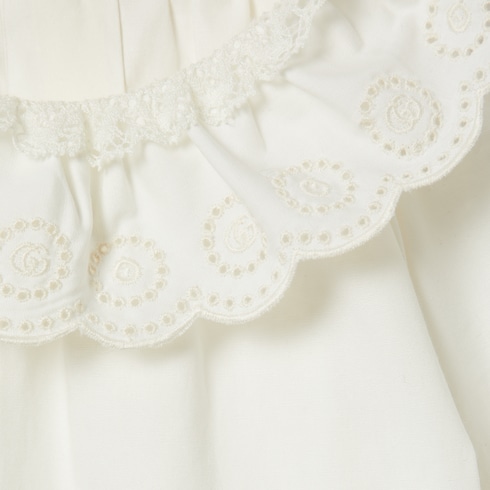 Camicia neonato in piquet di cotone