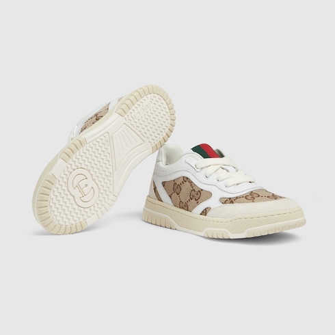 Кроссовки Gucci Re-Web для детей 1–3 лет