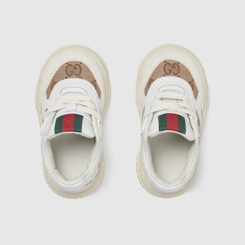 Кроссовки Gucci Re-Web для детей 1–3 лет