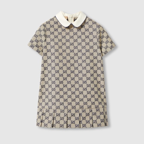 Children's GG canvas dress