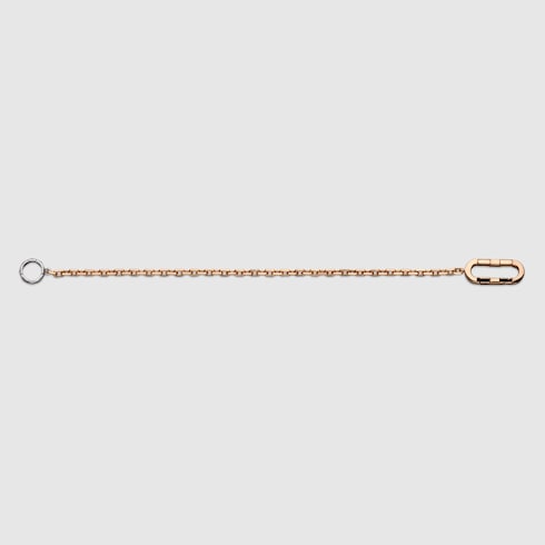 Gucci Link to Love系列黄色18K金手链