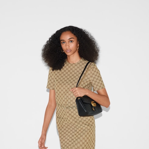 Marmont matelassé clearance leather shoulder bag