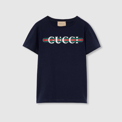 Camiseta infantil de algodón estampado