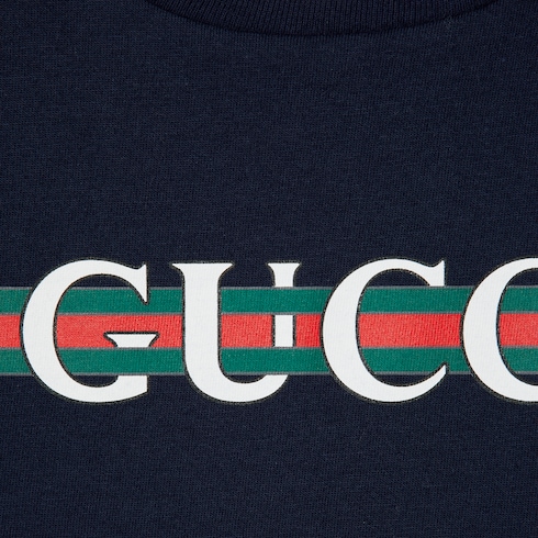 T-shirt bambino in cotone con stampa