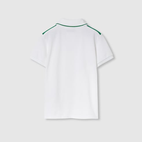 Polo pour enfant avec bande Web