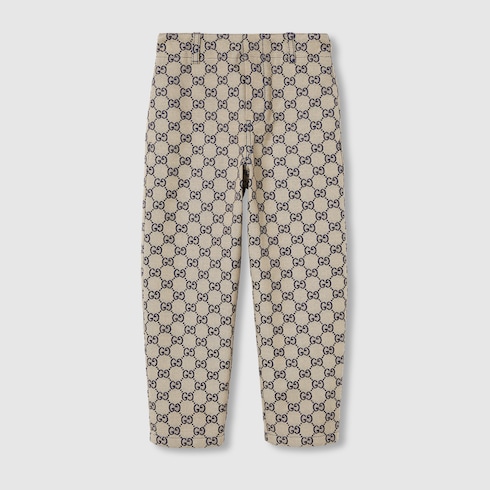 Children's GG canvas pant