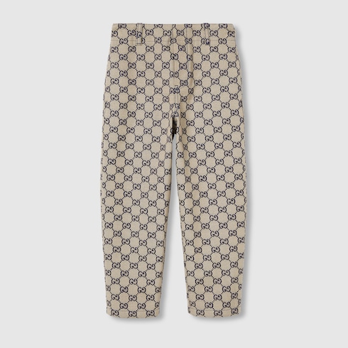 Pantalon enfant en toile GG