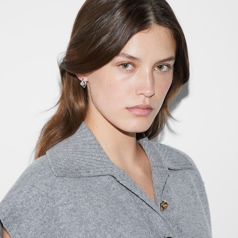 Orecchini a cerchio Gucci Interlocking