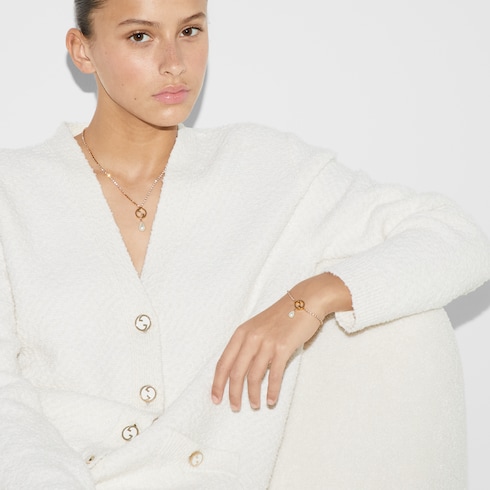 Gucci Blondie Armband mit Kristallen