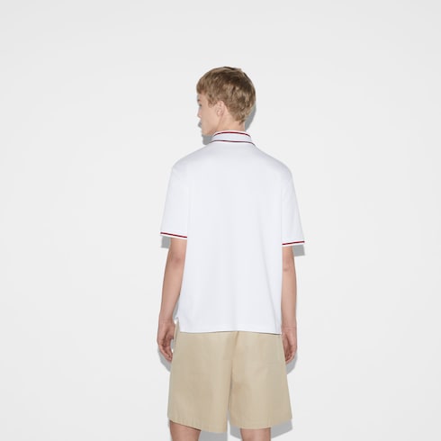 Polo in piqué di cotone 