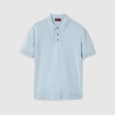 Mens blue gucci polo online