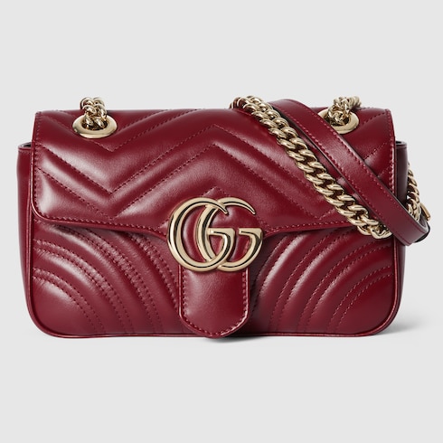 GG Marmont inGucci Rosso Ancora GUCCI International