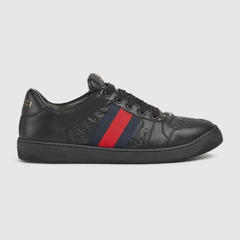 Gucci sneakers leather on sale