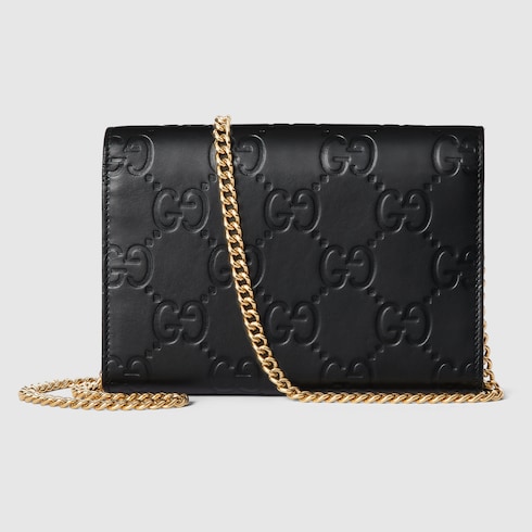 Gucci portafoglio nero hotsell