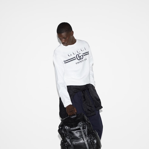 Sudadera de jersey de algodón