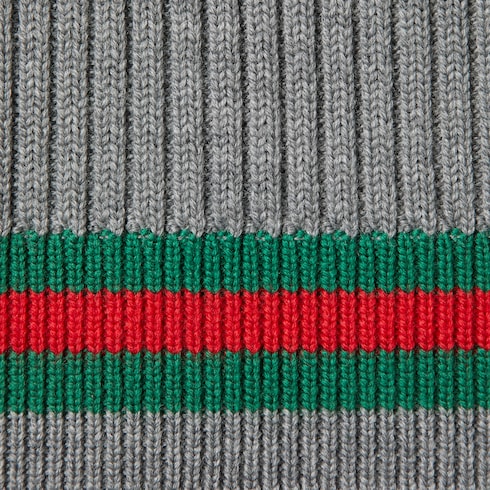 Maglia bambino in lana a coste