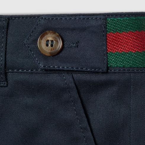 Jupe pour enfant en gabardine de coton