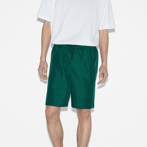GG print nylon swim short Detail 3