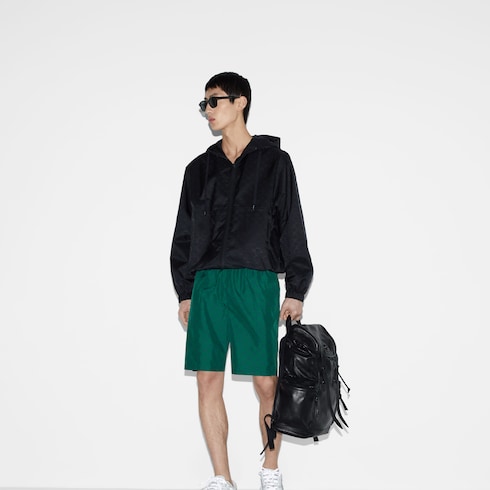 Costume da bagno in nylon con stampa GG