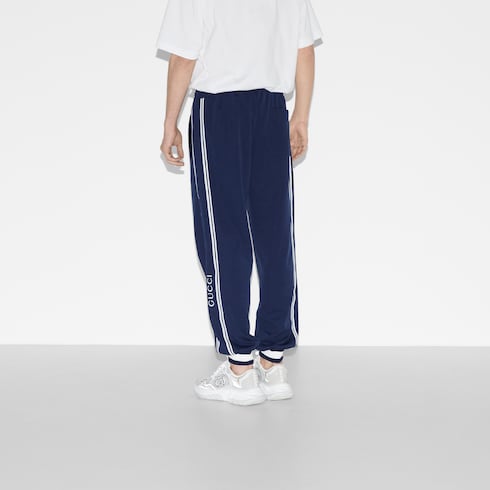 Pantalone da jogging in jersey tecnico