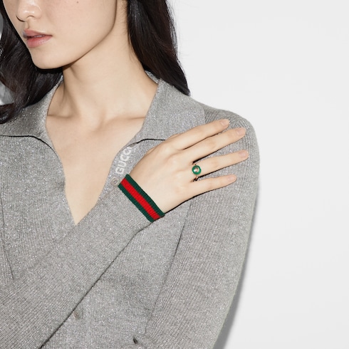 Anello Gucci Interlocking 18 carati