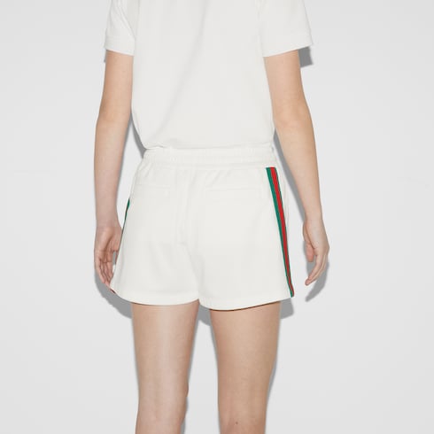 Technical jersey short with Web