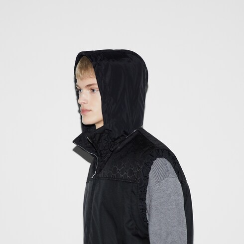 GG heavy nylon gilet Detail 6