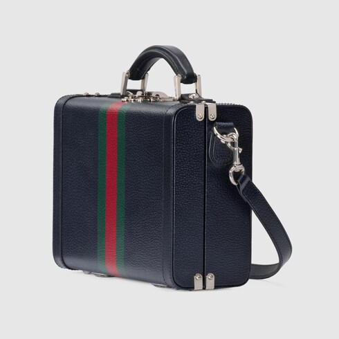 〔Gucci Savoy〕トップハンドル ビューティーケース