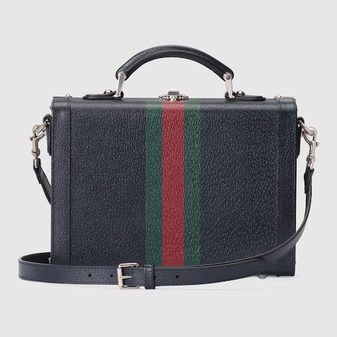 〔Gucci Savoy〕トップハンドル ビューティーケース