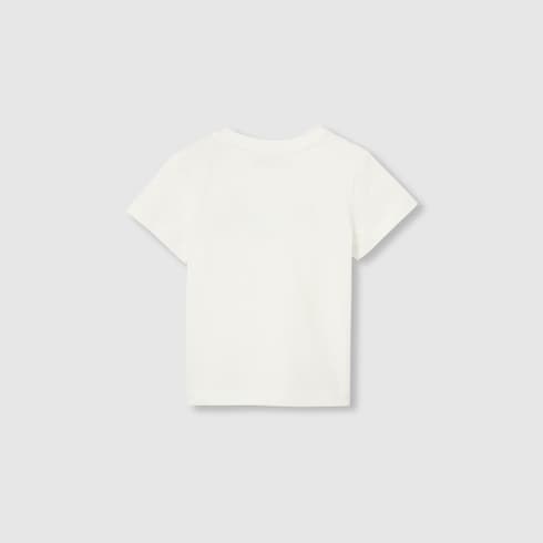 T-shirt neonato in cotone stampato