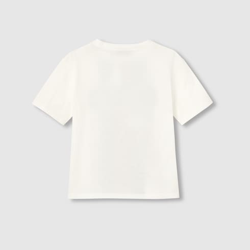 Kinder-T-Shirt aus Baumwolle mit Print