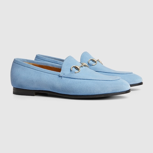 Gucci jordaan loafer blue cheap