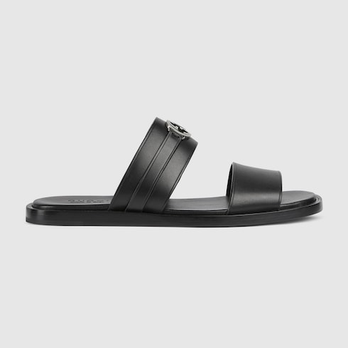 Sandales avec détail GG enlacés pour homme