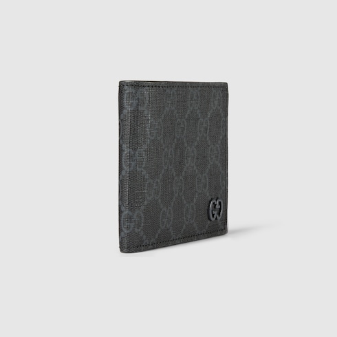 Grey interior GG bi-fold wallet Detail 3