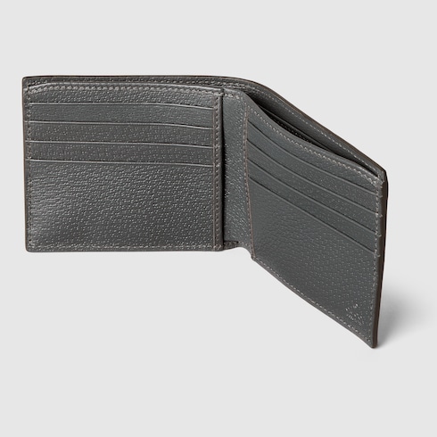 Grey interior GG bi-fold wallet Detail 4